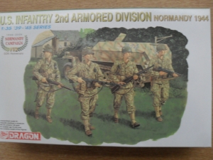 DRAGON 1/35 6236 US INFANTRY 2nd ARMOURED DIVISION NORMANDY 1944